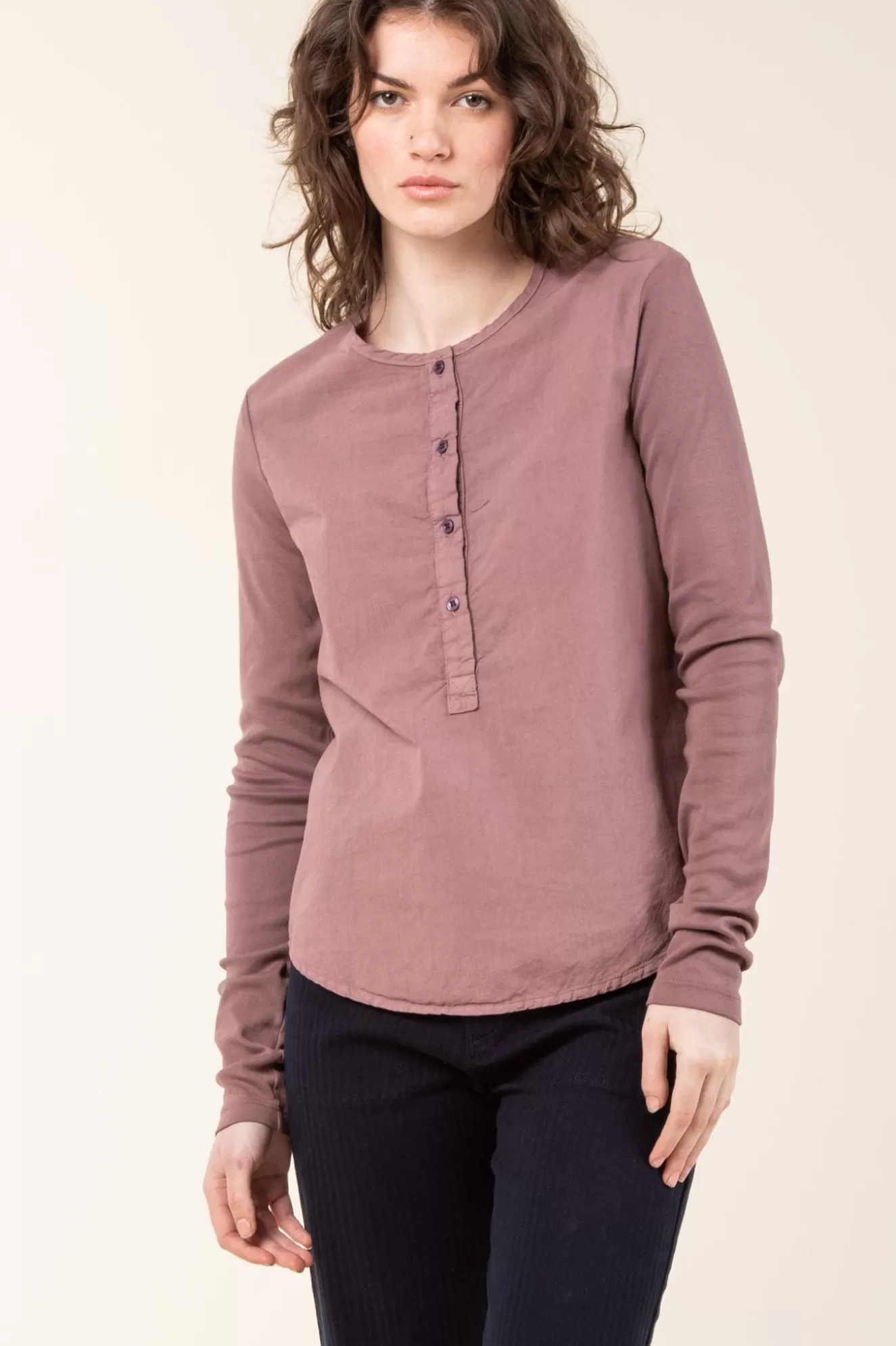 Best Apt Henley In Cosmetic Women Tops