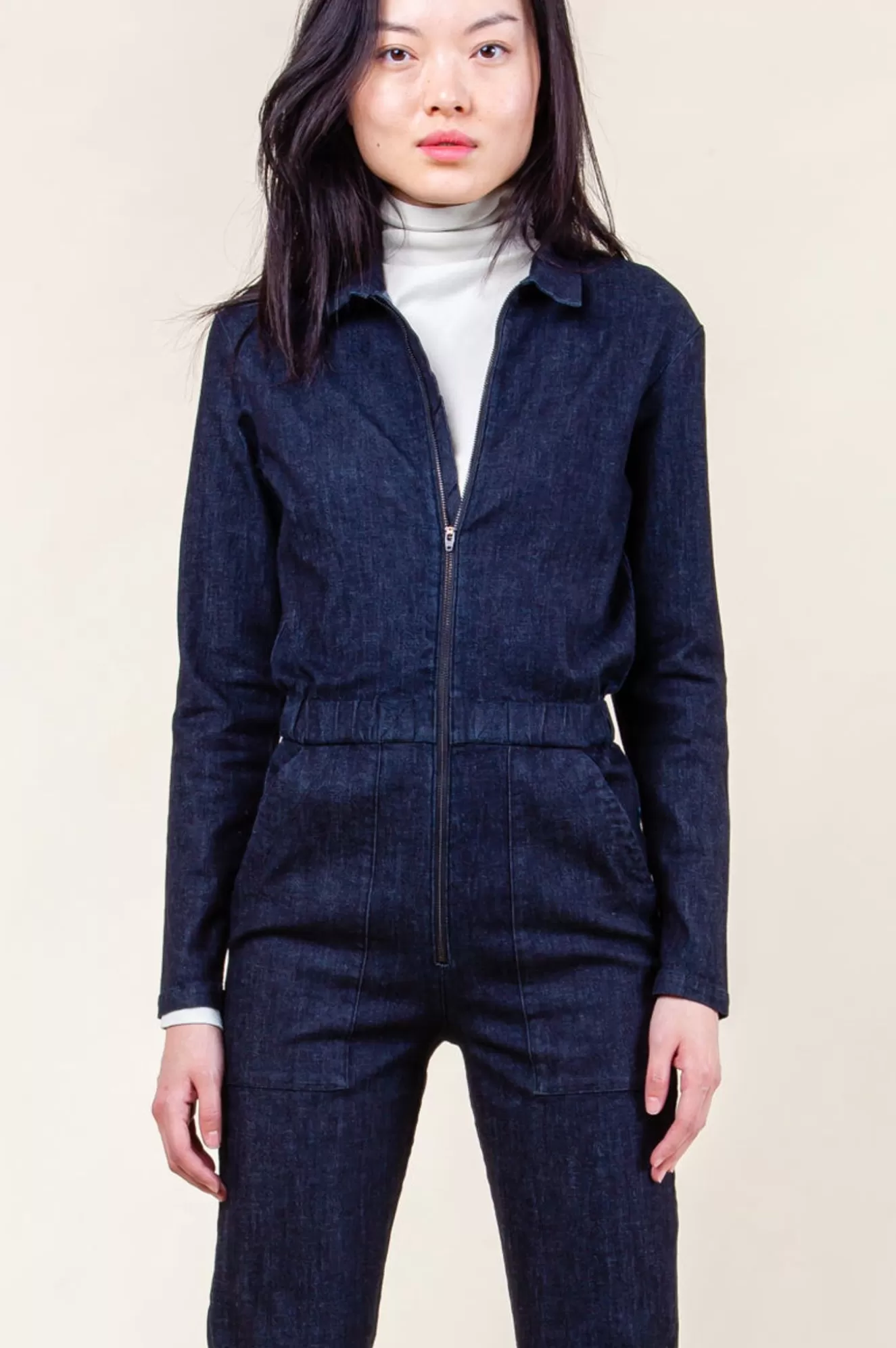 Sale Boilersuit In Denim Women Overalls & Jumpsuits