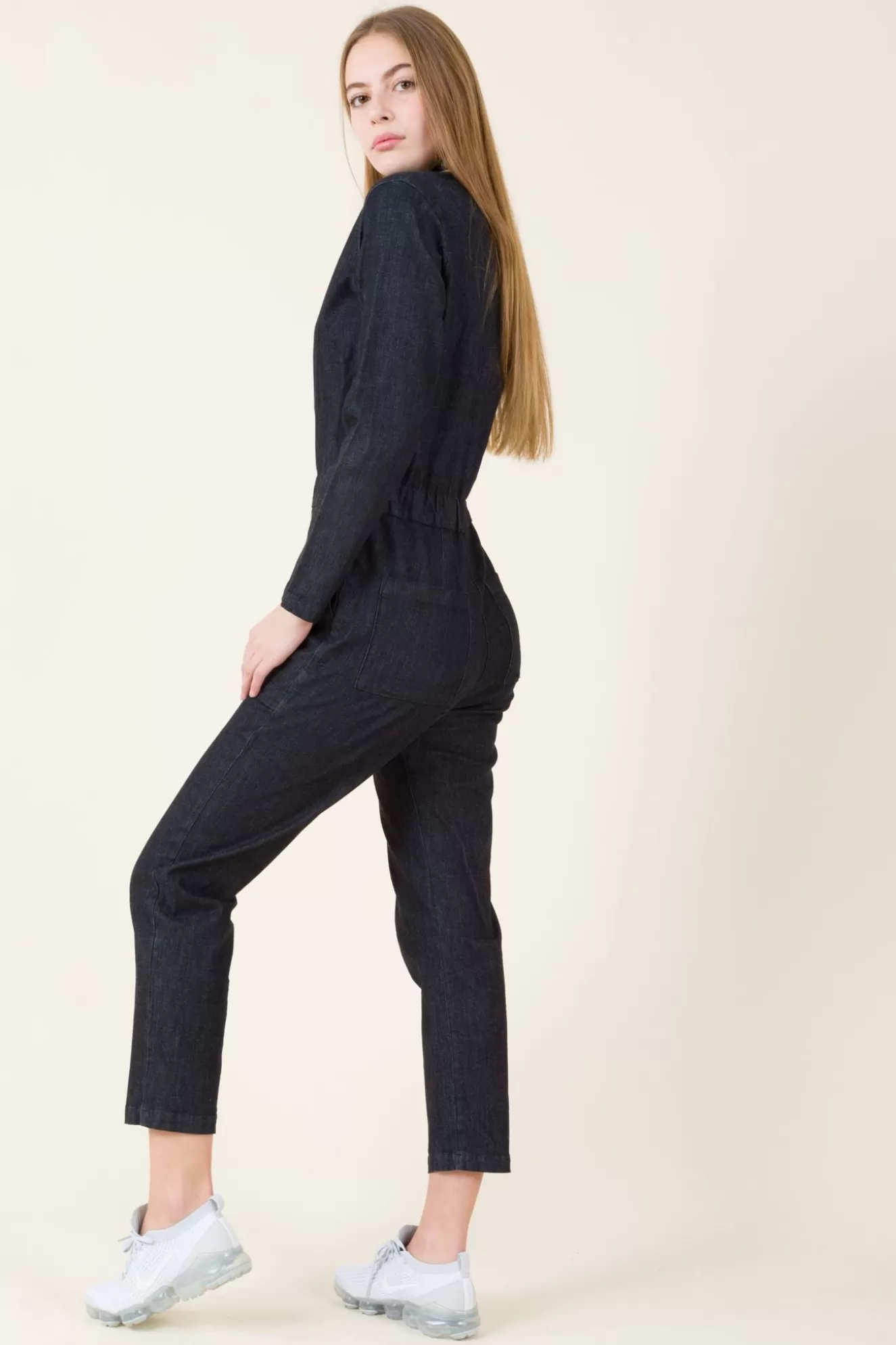 Online Boilersuit In Denim Wash Women Overalls & Jumpsuits