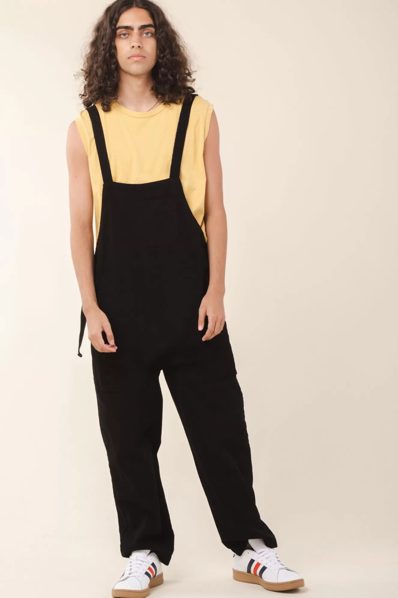 Outlet Canvas Overall In Black Women Overalls & Jumpsuits