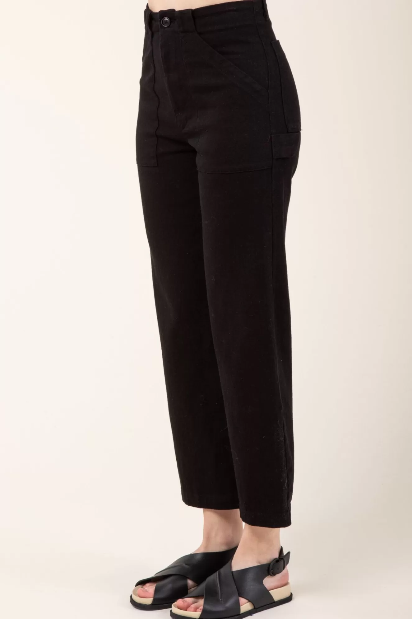 Cheap Carpenter Pant In Black Women Bottoms