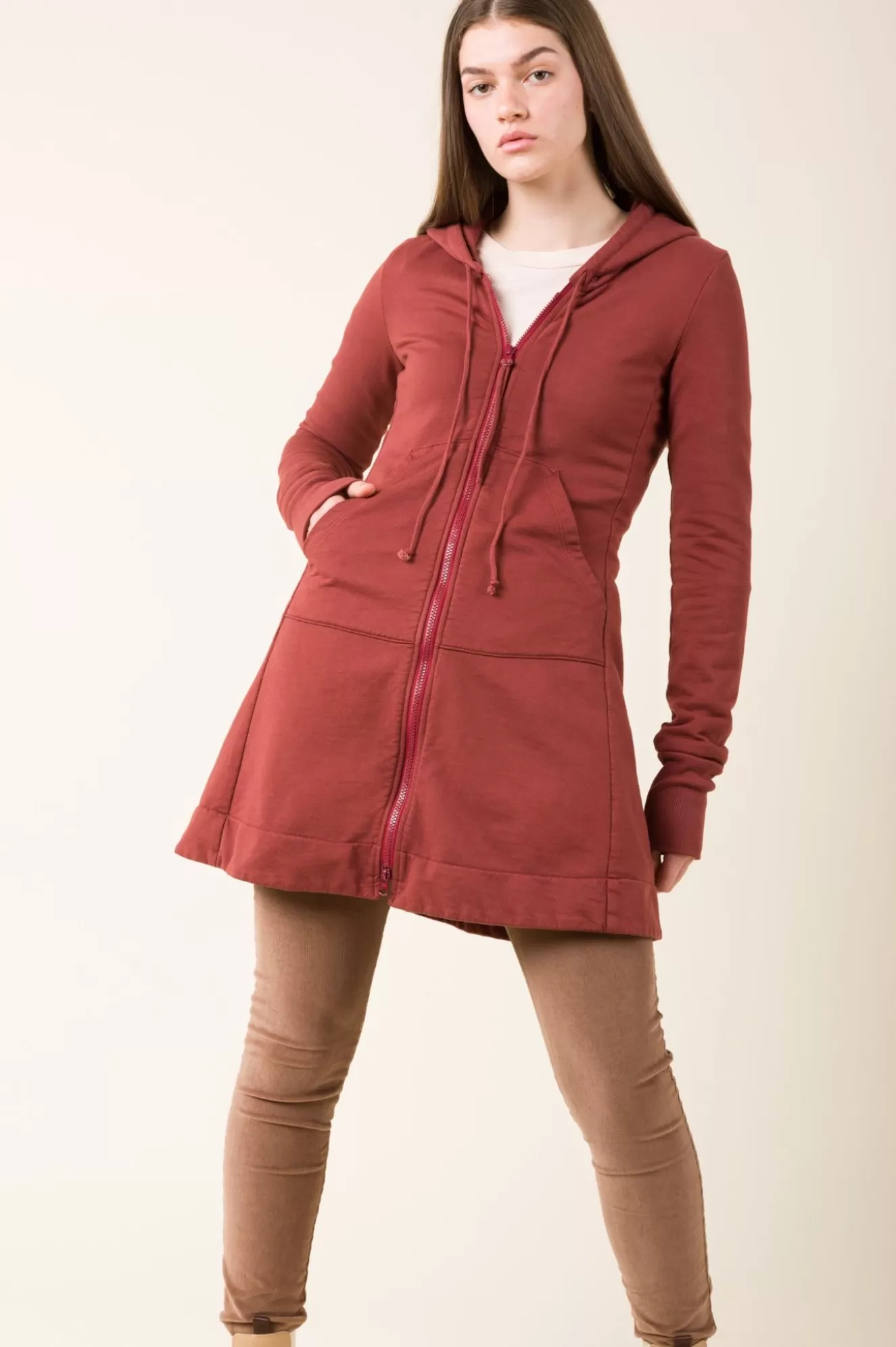 Flash Sale Day To Day Hoodie In Oxblood Women Outerwear