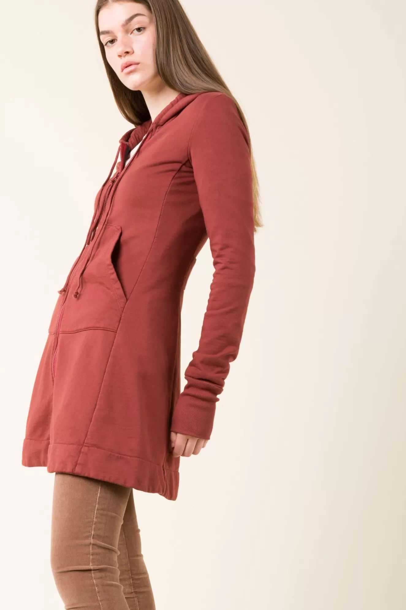 Flash Sale Day To Day Hoodie In Oxblood Women Outerwear