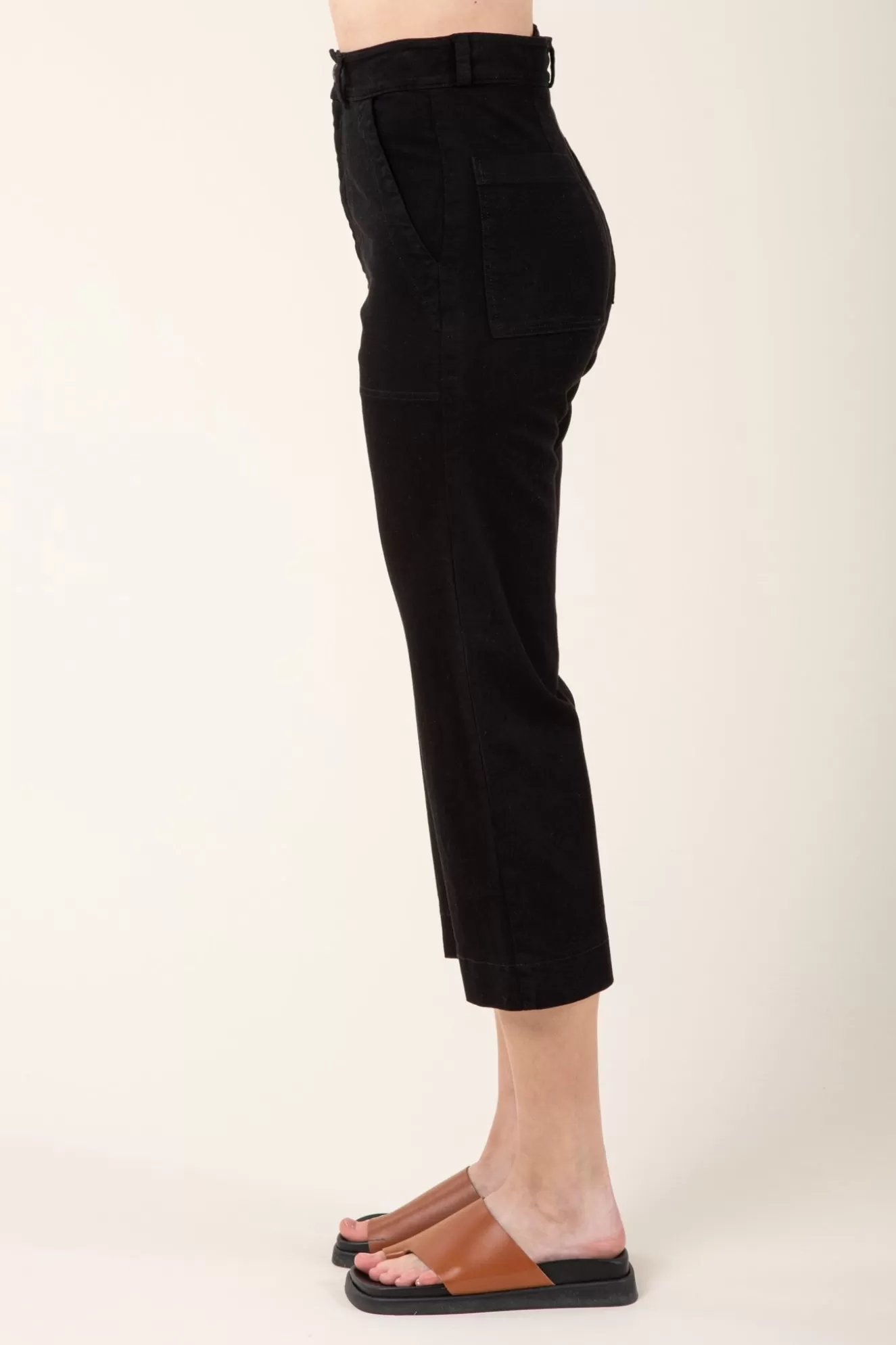 Sale Denim Boiler In Black Women Bottoms