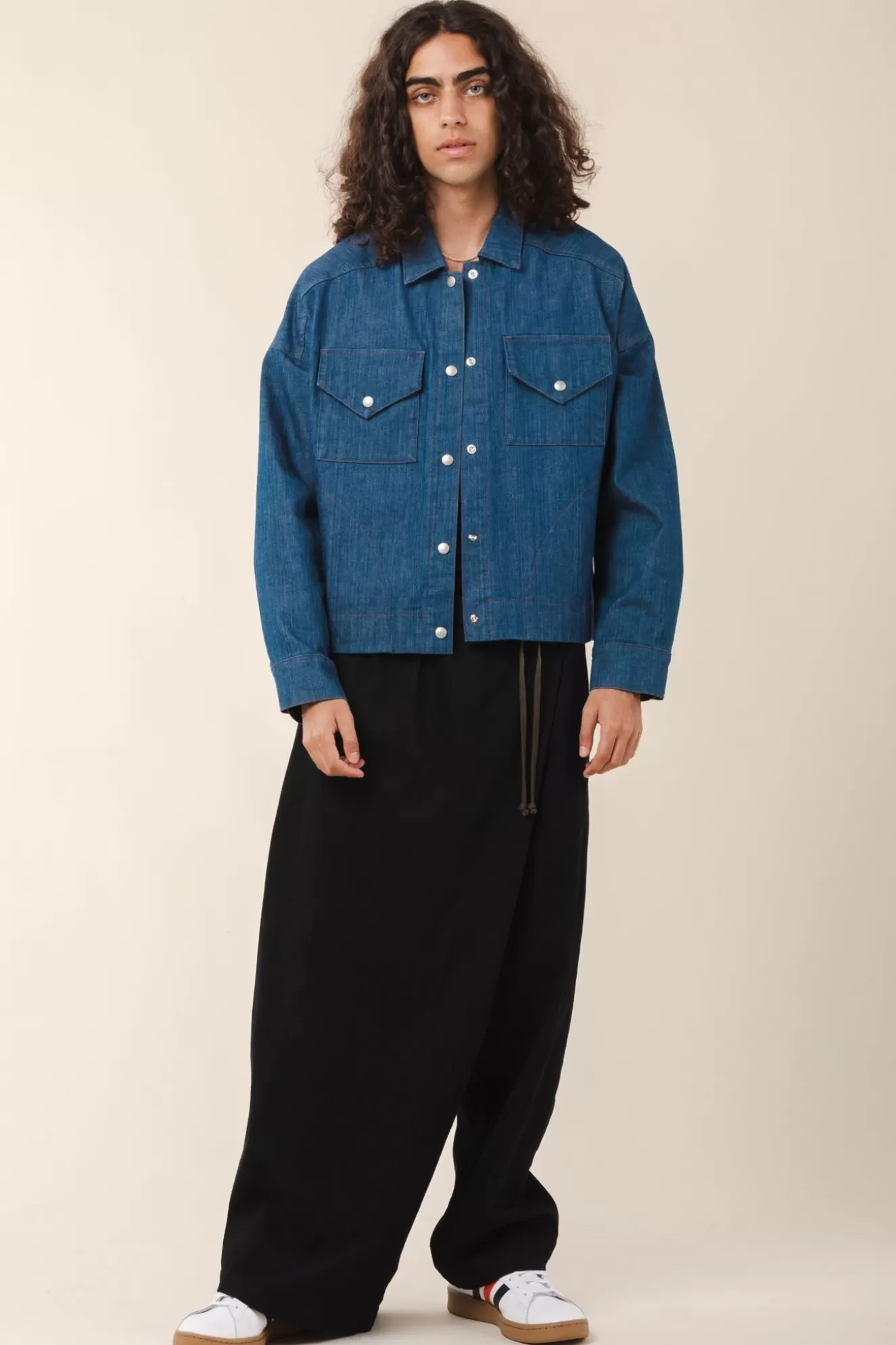 Shop East/West In Deadstock Blue Women Outerwear