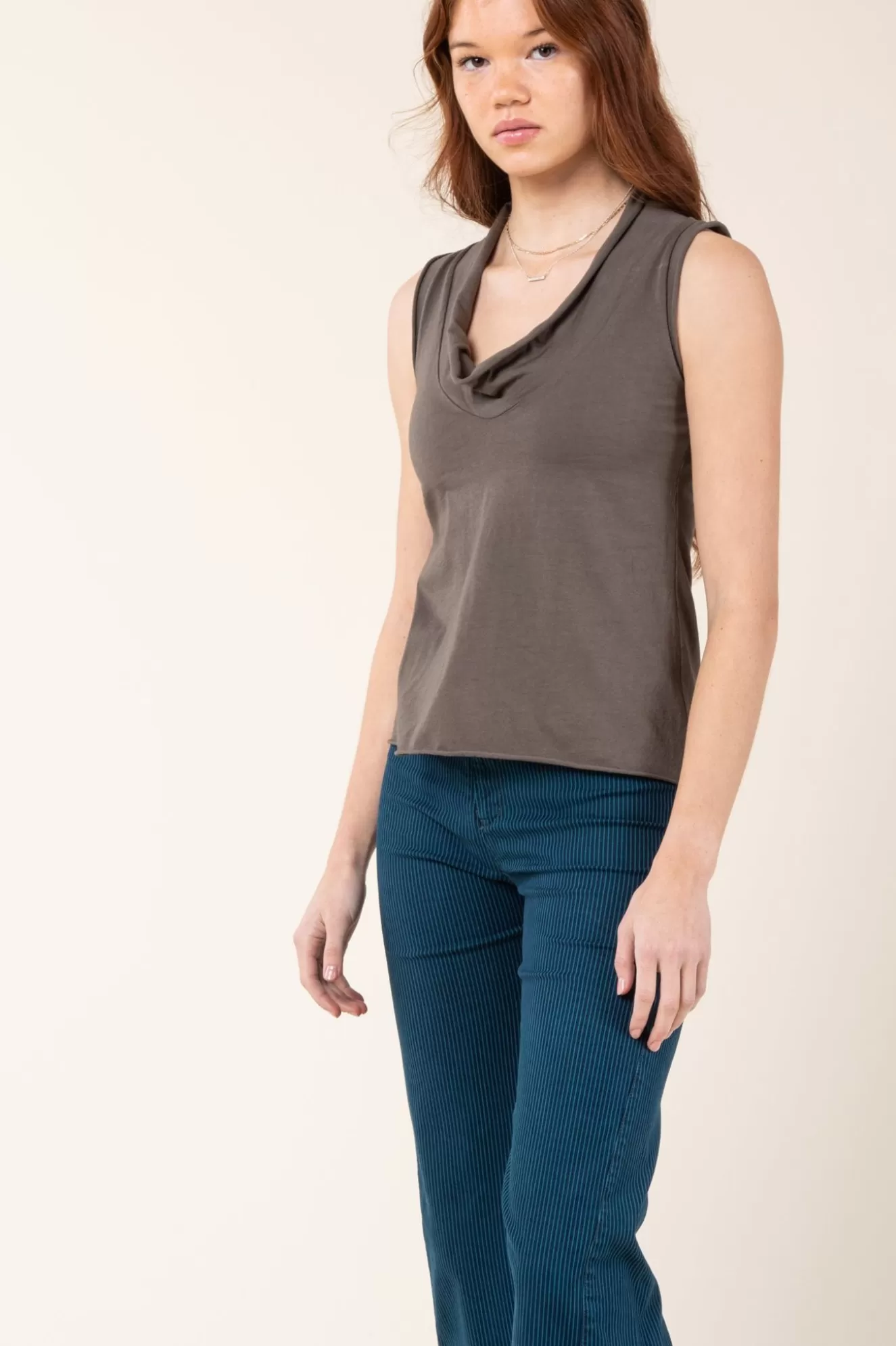 New Falconet In Olive Women Tops