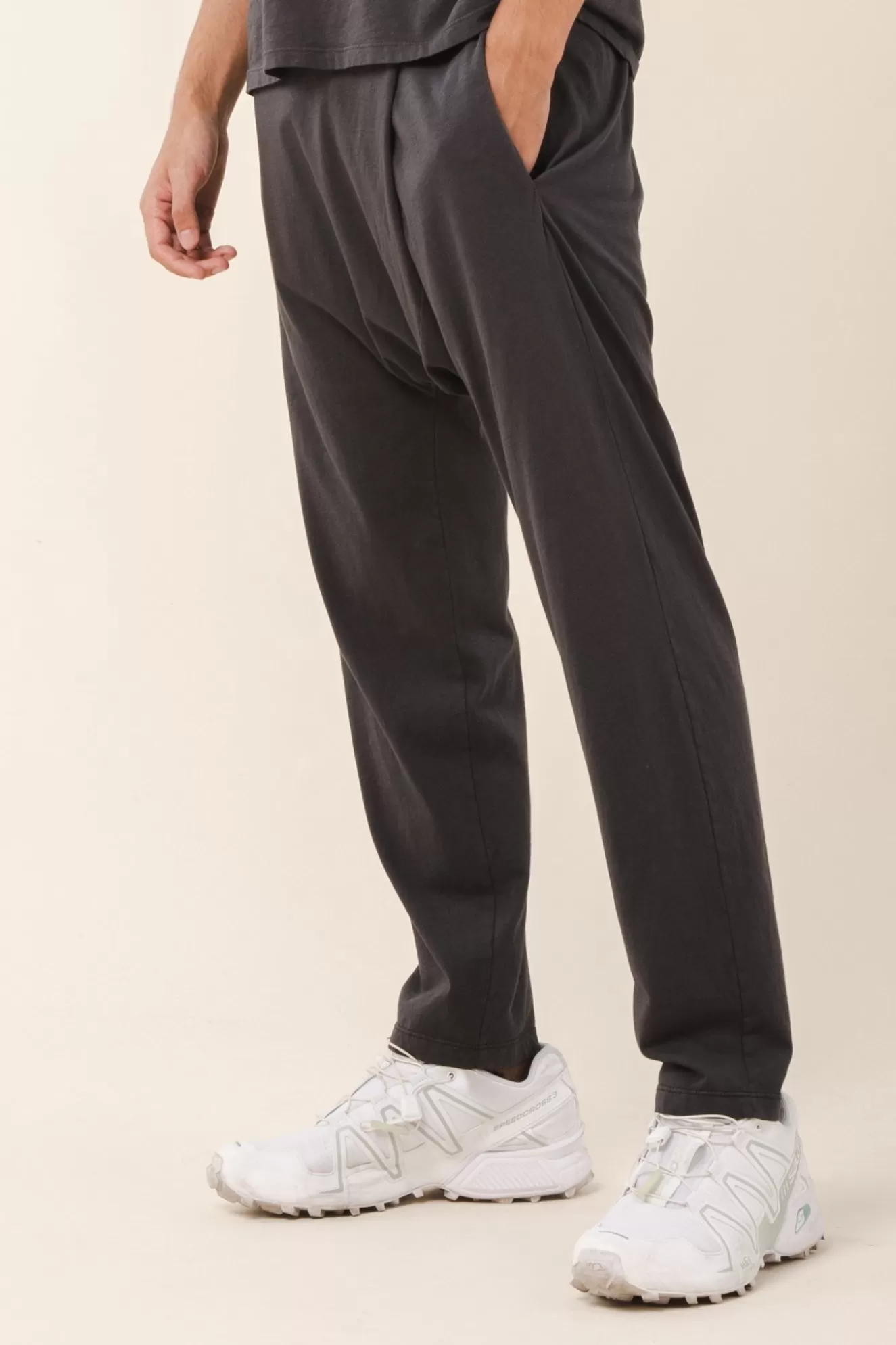 Outlet Fold Pant In Felt Women Bottoms