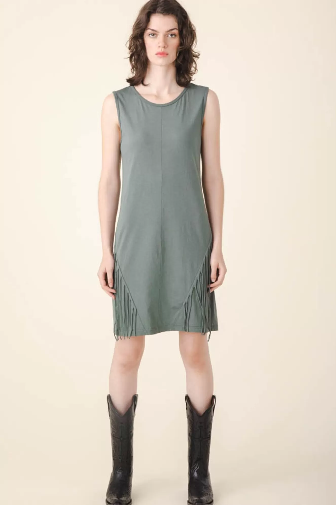 Fashion Heron Dress In Cool Green Women Dresses