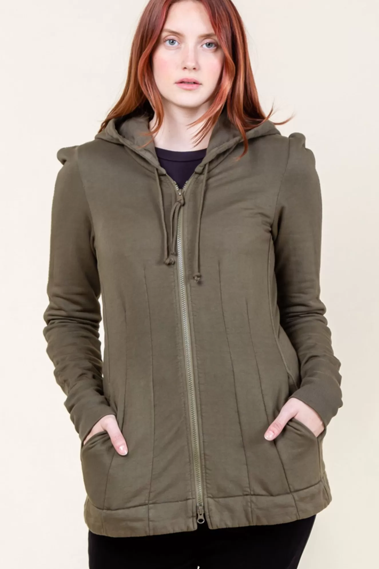 Best Jacquet In Army Women Outerwear