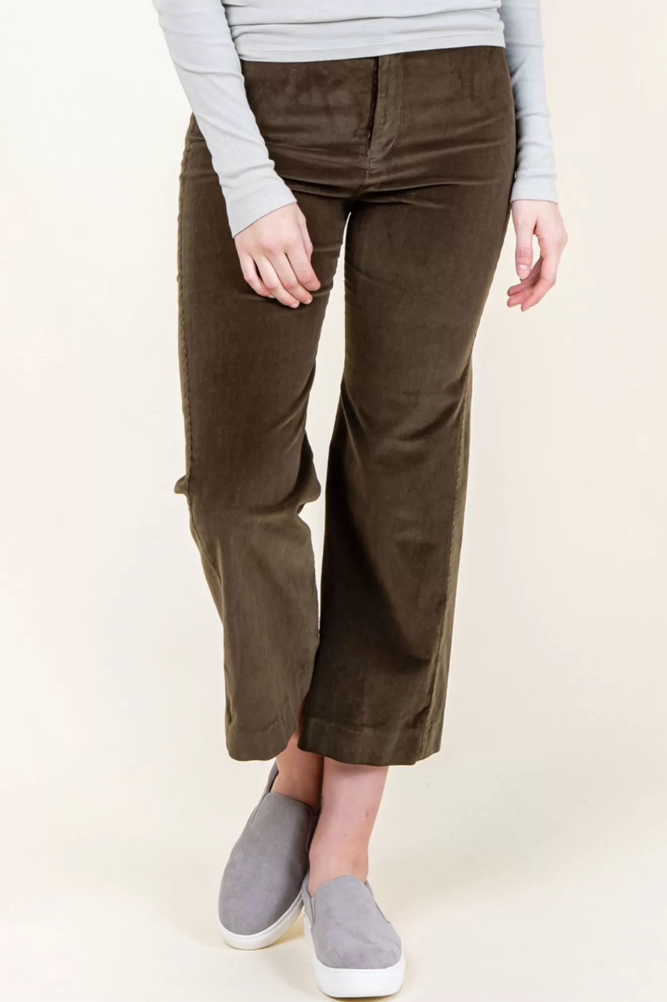 Clearance Knack Cords In Army Women Bottoms