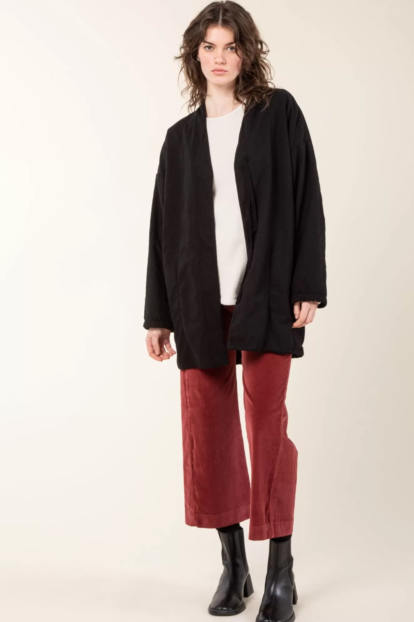 Discount Knack Cords In Oxblood Women Bottoms