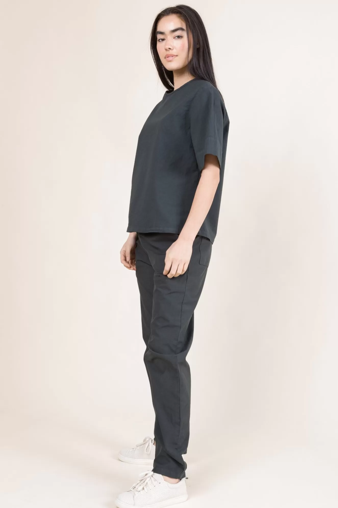 Discount Main Line In Graphite Women Tops