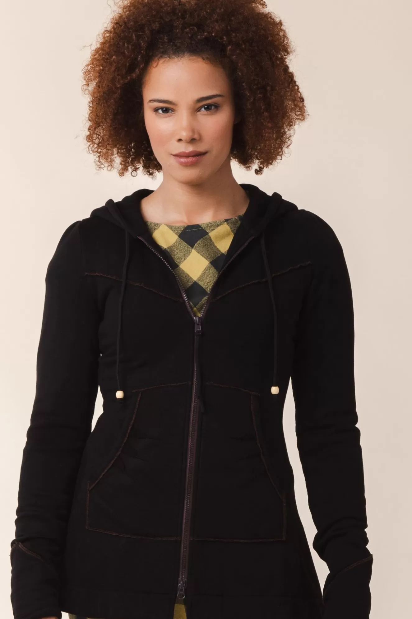 New Mid Prairie Hoodie In Black Women Outerwear