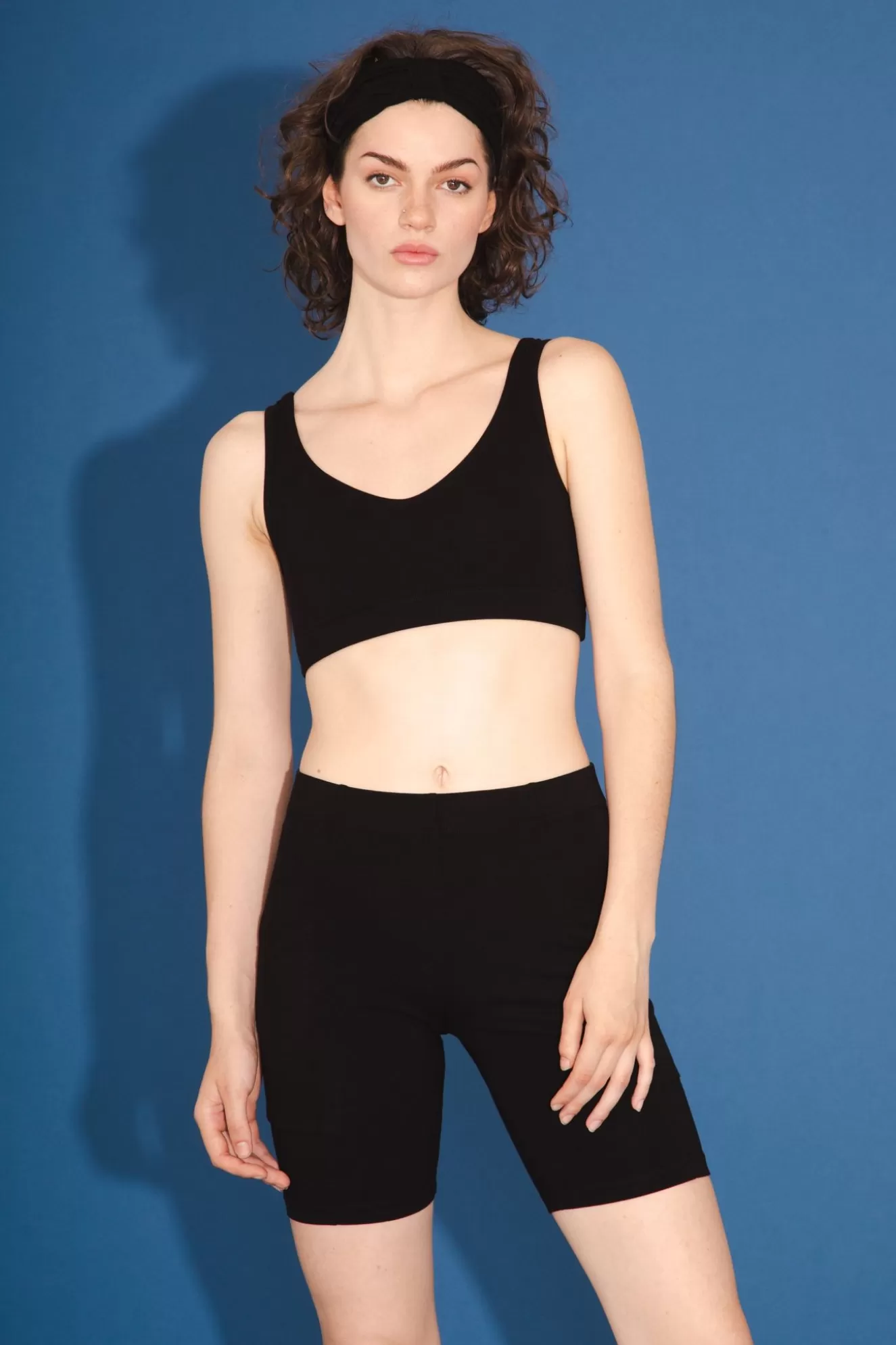 Cheap Organic Bra In Black Women Tops