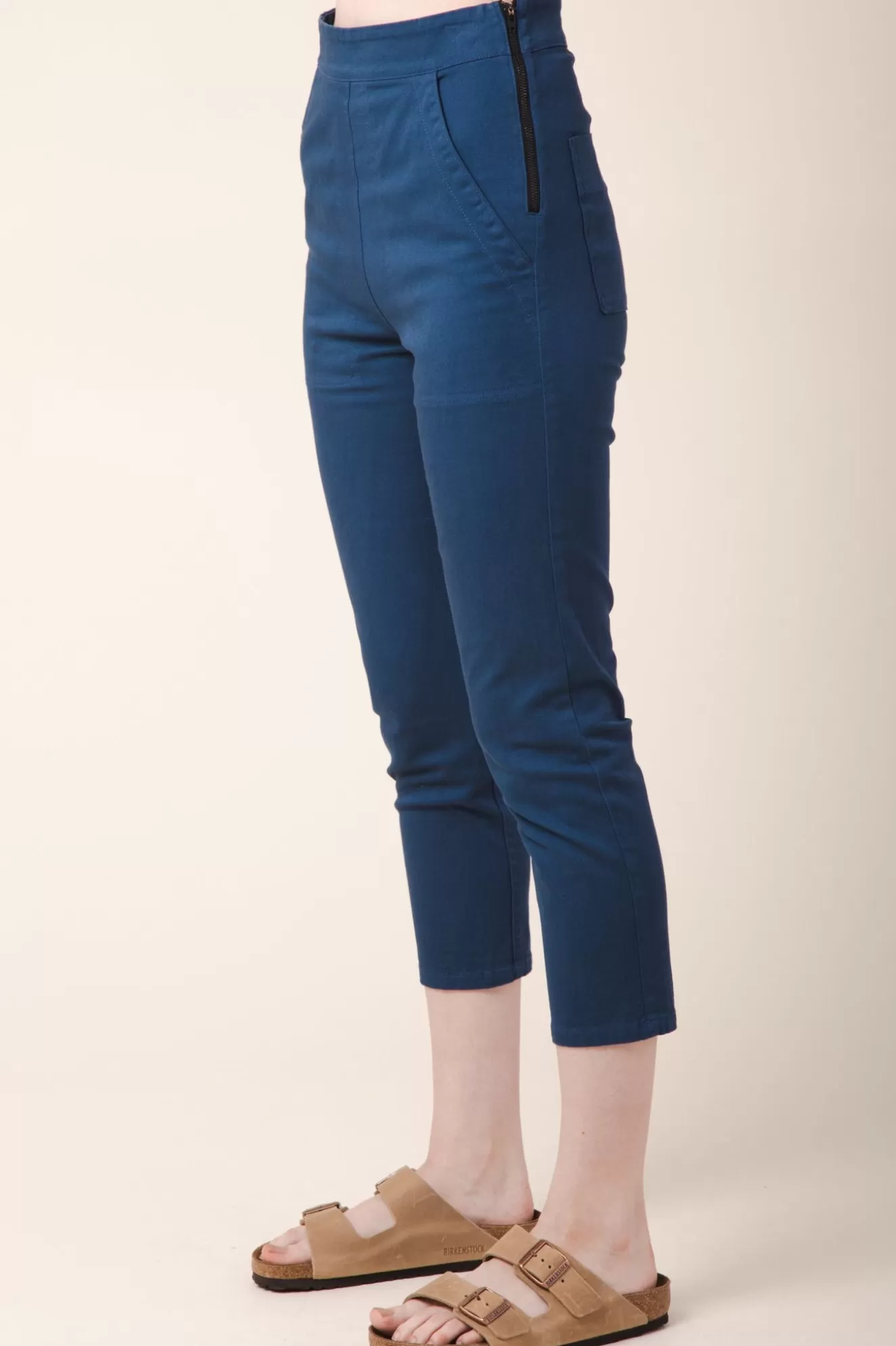 New Pin Up Legging In Marine Women Bottoms