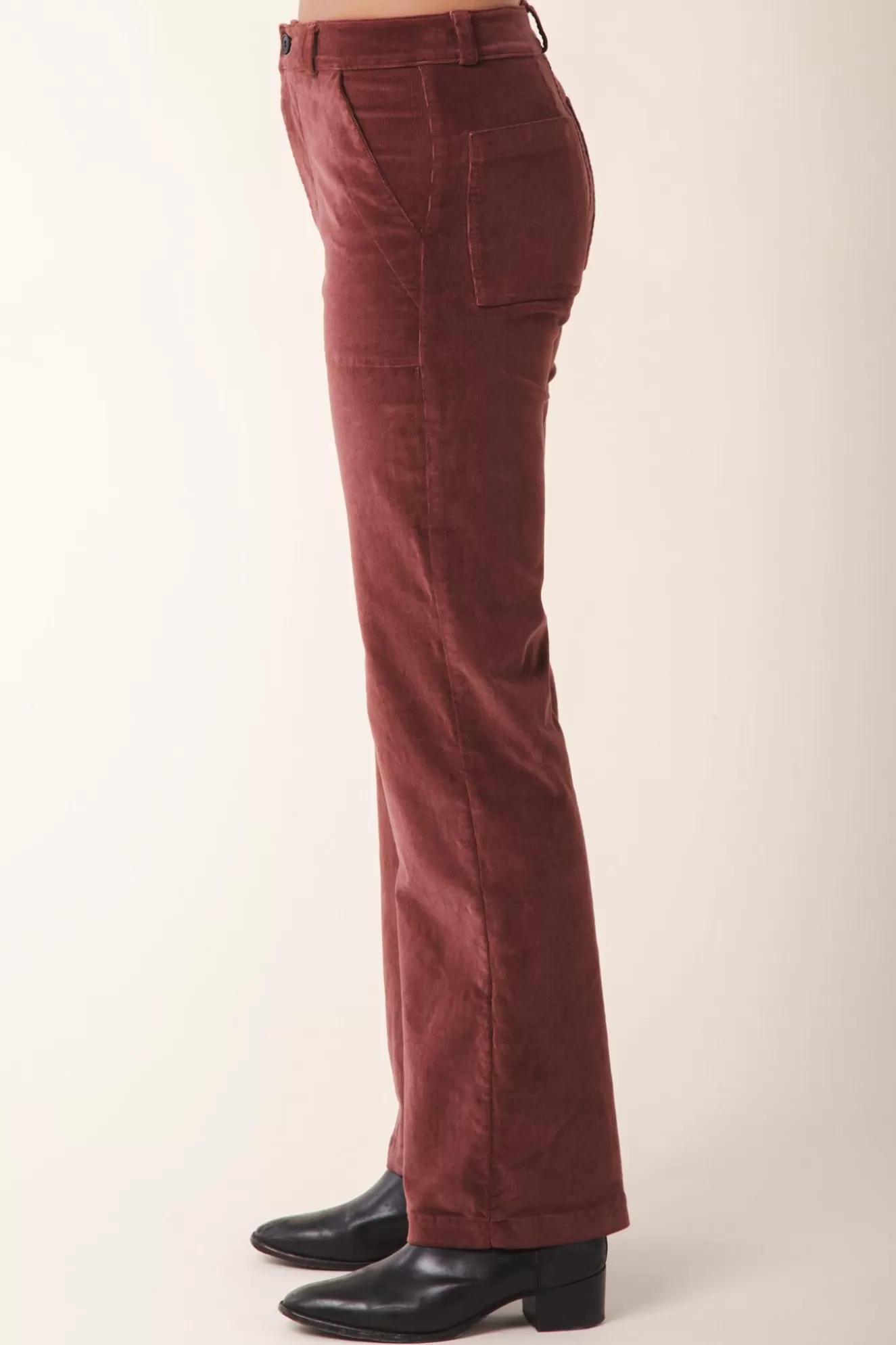 Store Pop Cords In Redwood Women Bottoms