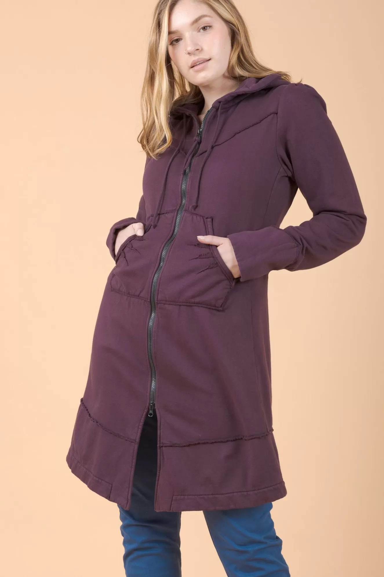 Flash Sale Prairie Hoodie In Inkpot Women Outerwear