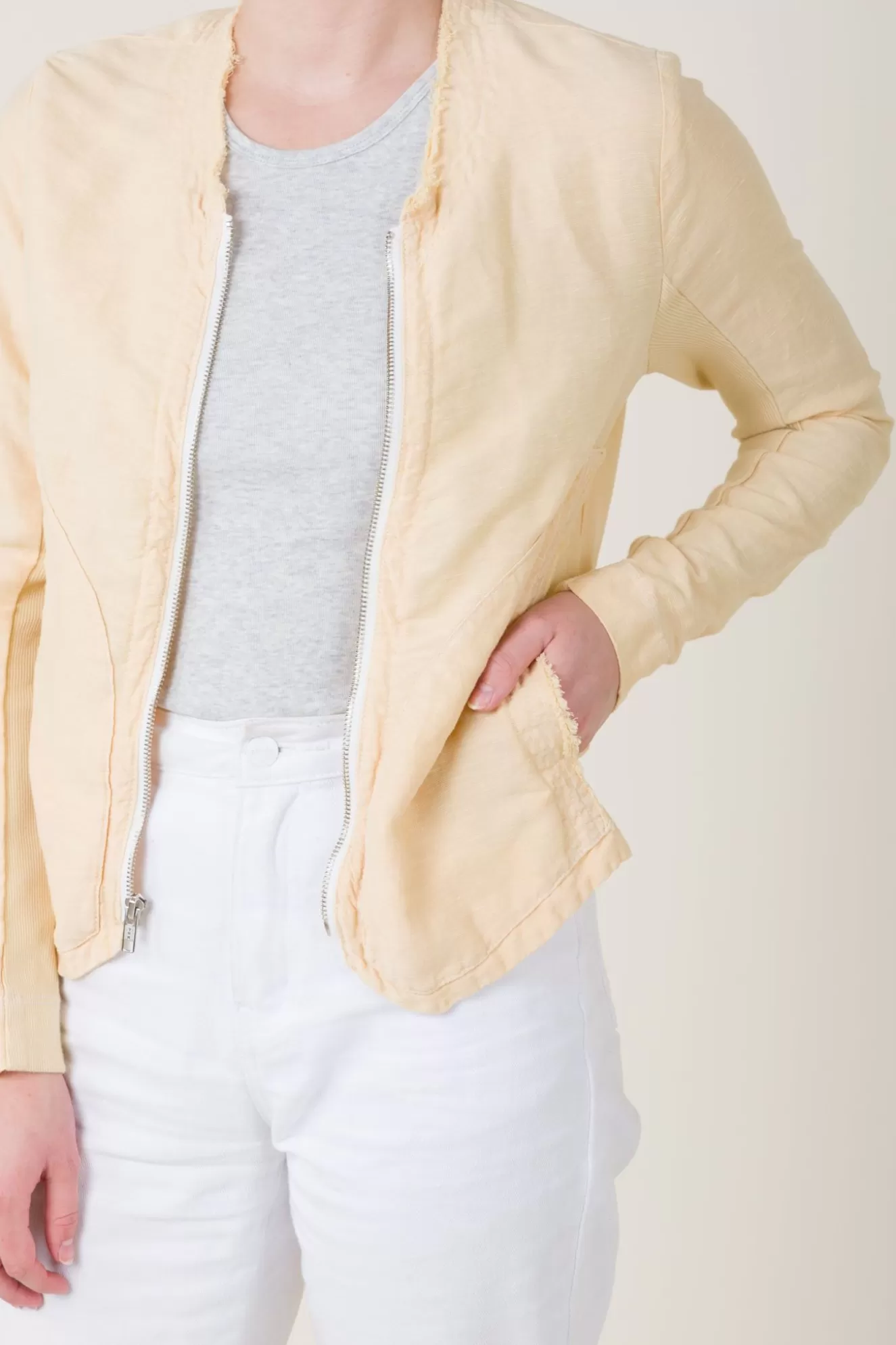 Cheap Racing Jacket In Wheat Women Outerwear