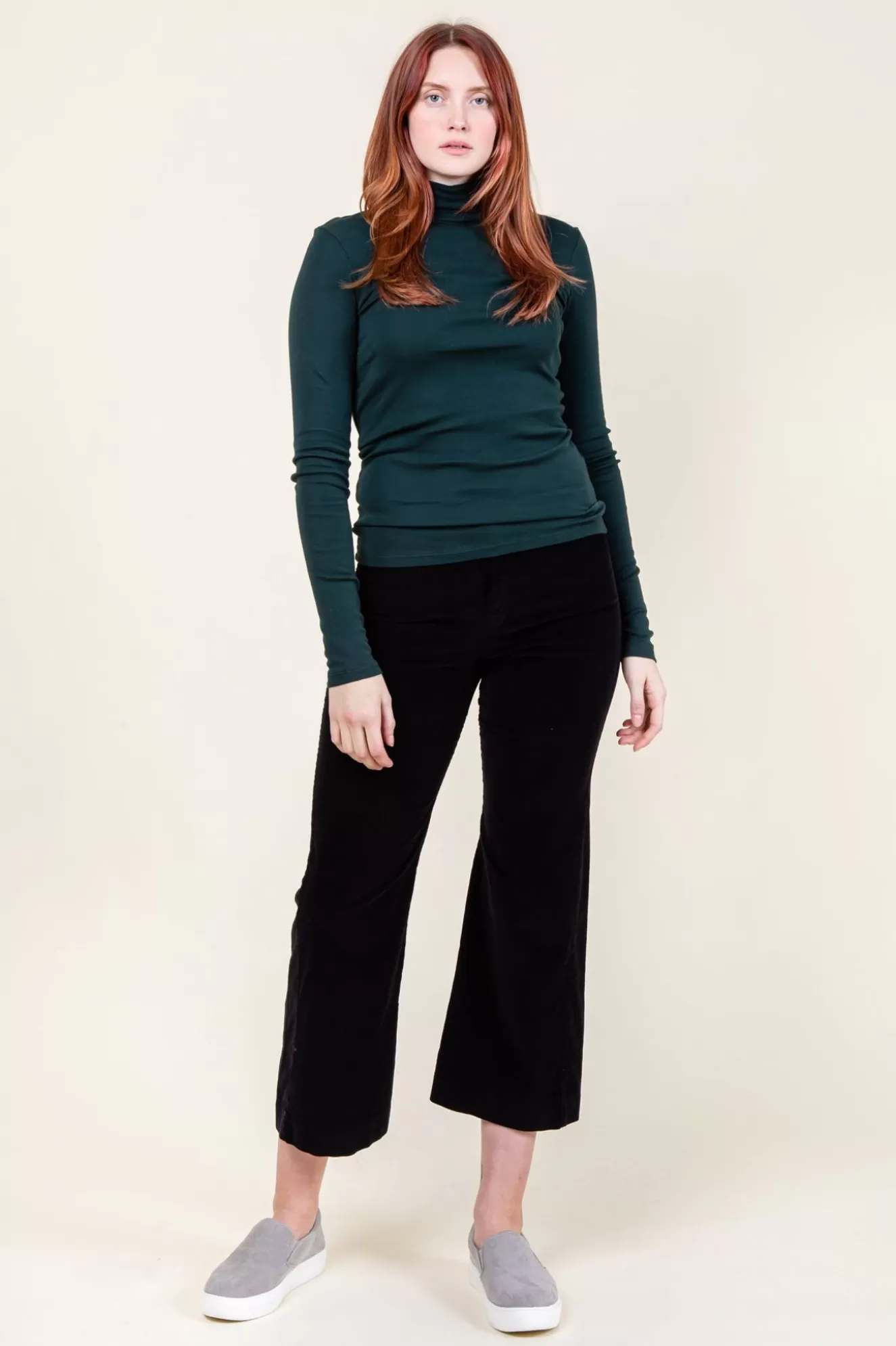 New Rib Turtleneck In Galaxy Women Tops