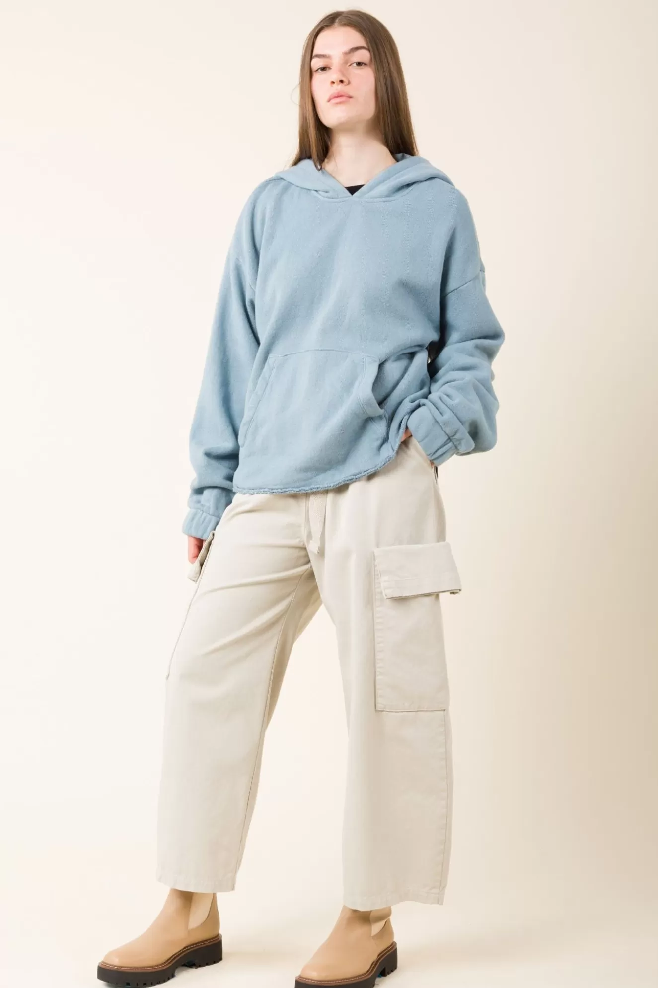 Sale Sack Pocket Pant In Putty Women Bottoms