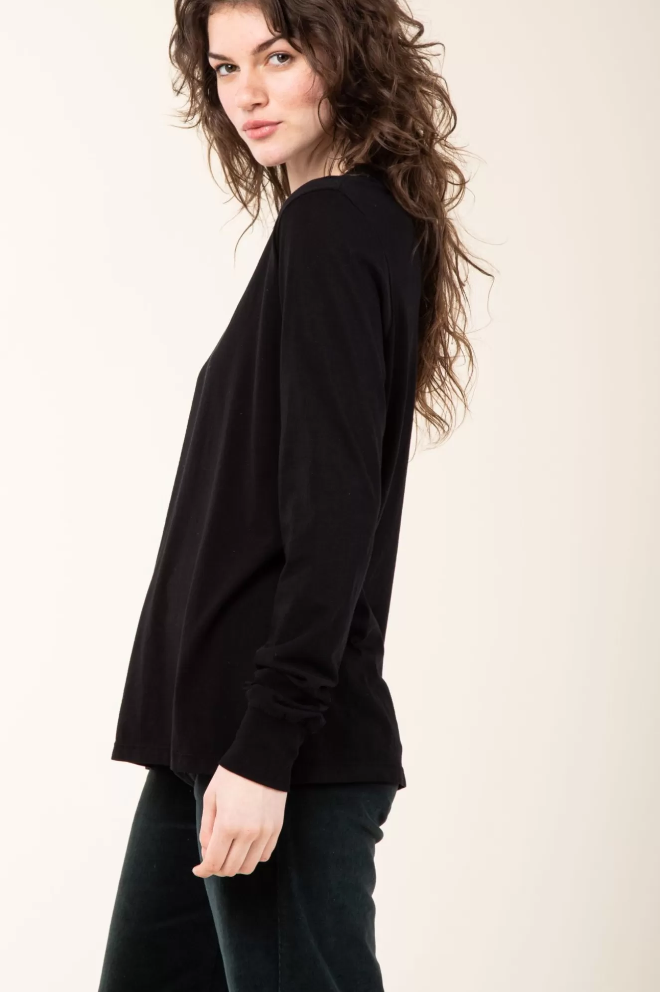 Sale Slack Tee In Black Women Tops