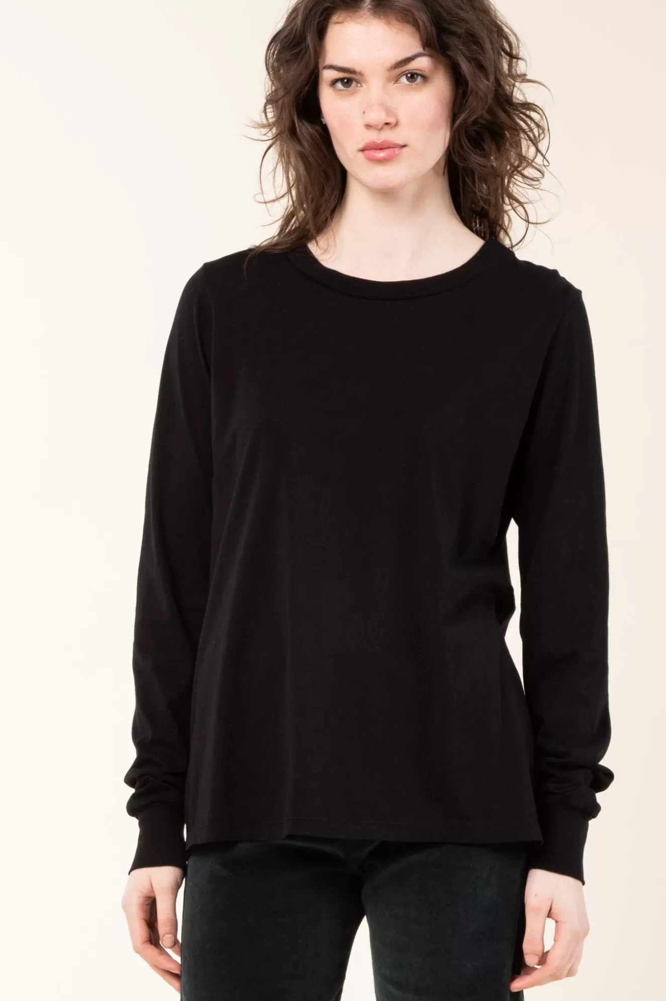 Sale Slack Tee In Black Women Tops