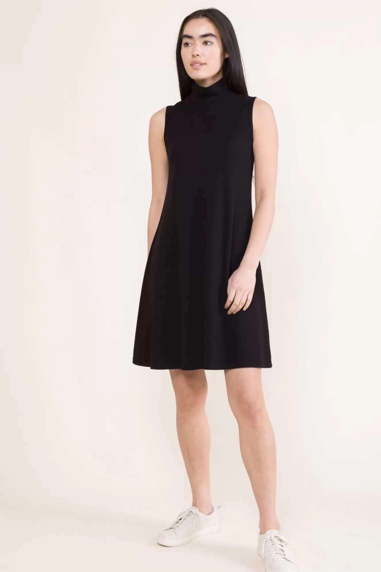 Clearance Sleeveless Mockdress In Black Women Dresses