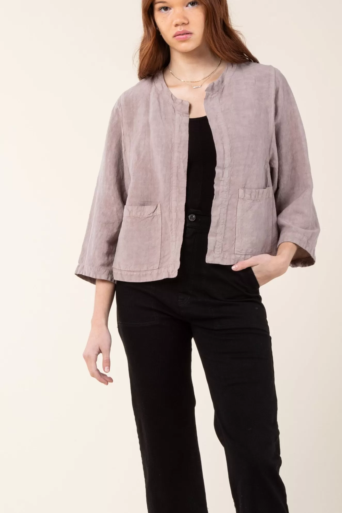 Discount Somerset Jacket In Iced Violet Women Tops