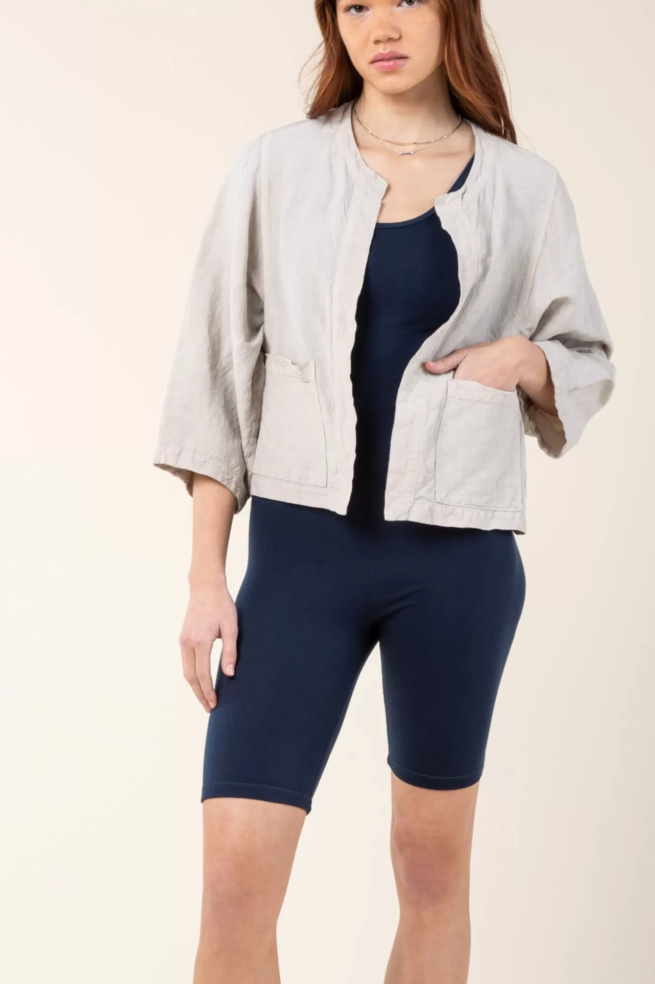 Cheap Somerset Jacket In Lt. Gray Women Tops