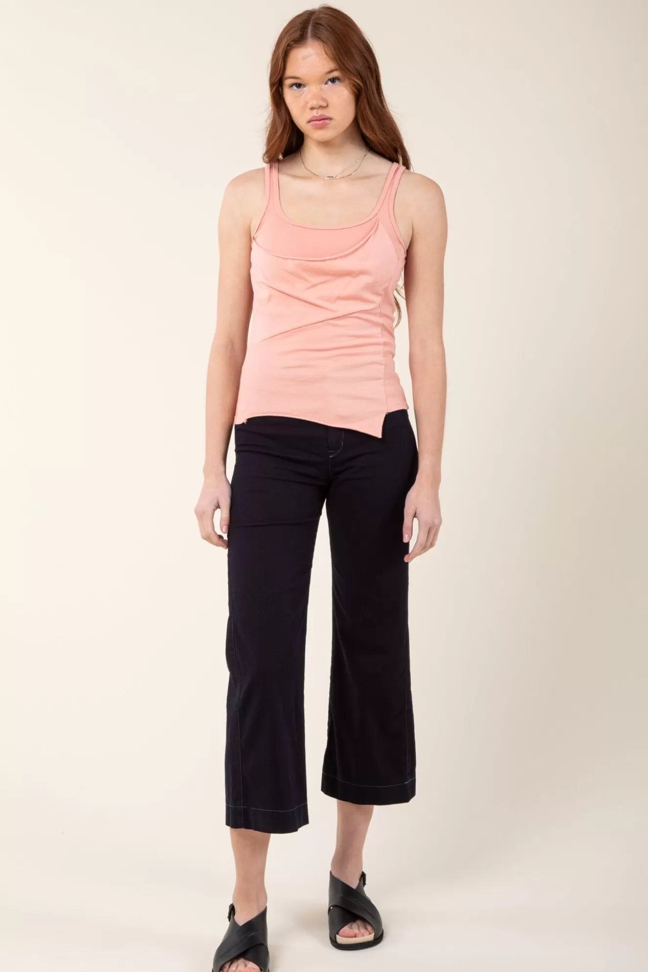 Store Stripe Knack Pant In Midnight Women Bottoms