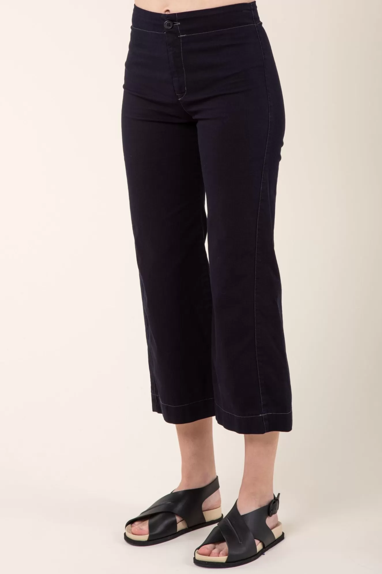 Store Stripe Knack Pant In Midnight Women Bottoms