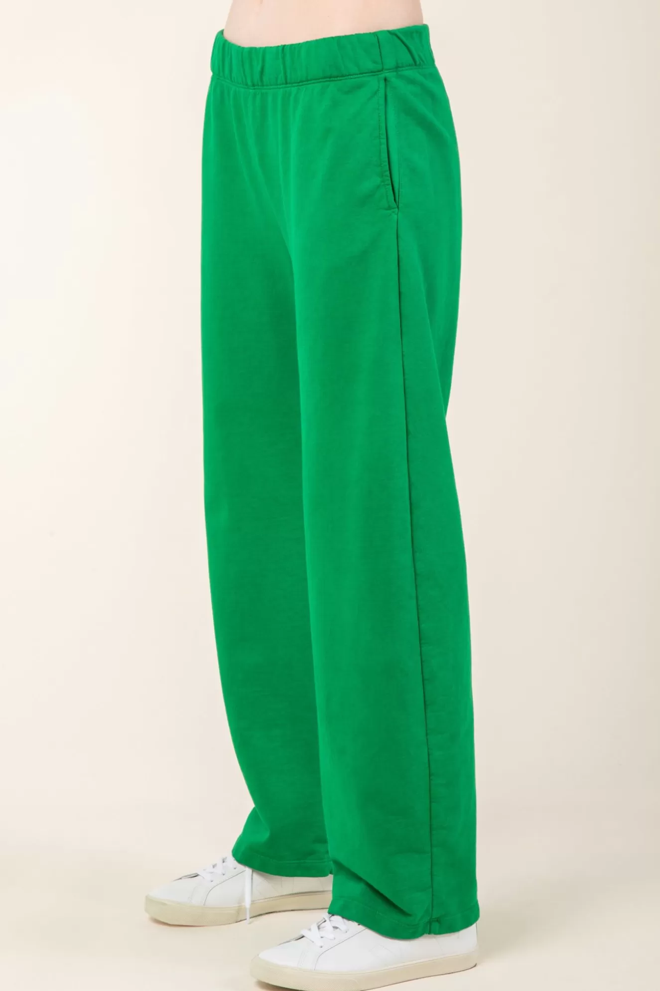 Store Una Pant In Kelly Green Women Bottoms