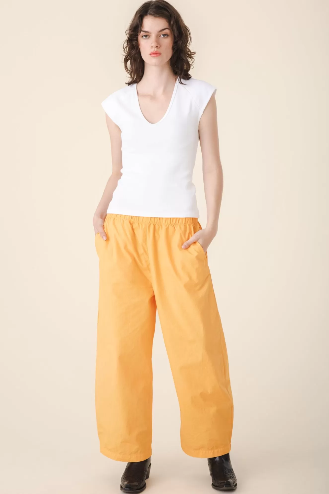 New Wr Work Pant In Apricot Women Bottoms