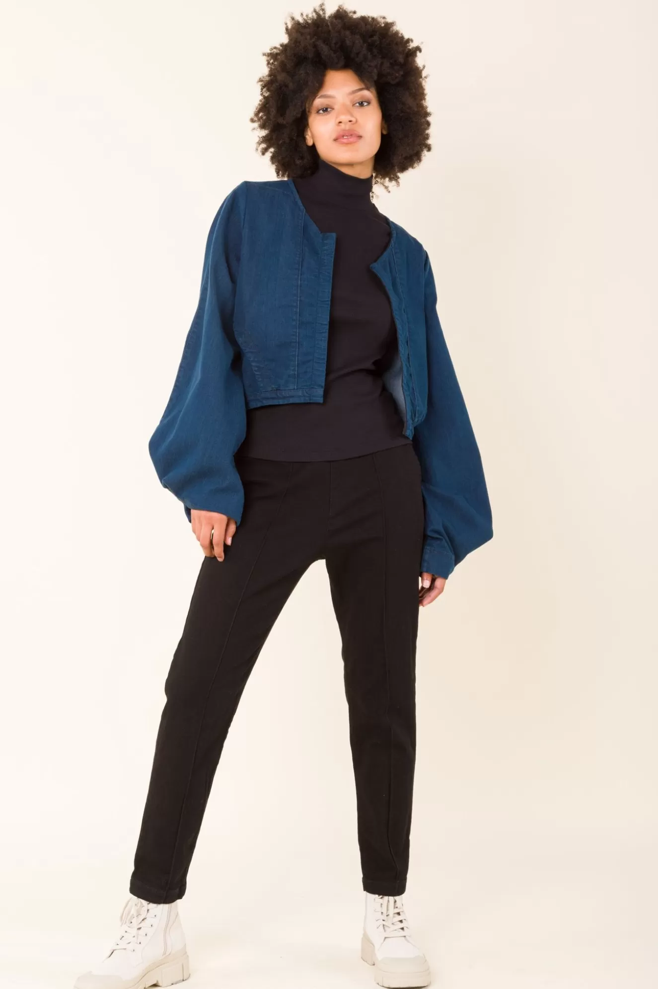 Best Yr Arrow Jacket In Deep Blue Women Outerwear